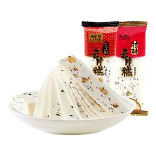来伊份云片糕500g芝麻核桃味老年传统糕点心休闲儿时零食小吃包装