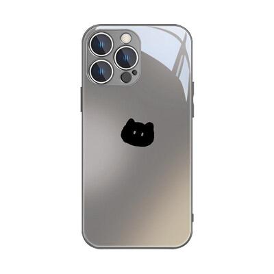 线条小猫咪适用红米小米手机壳