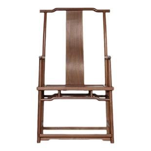 高背主椅新中式茶椅子主人椅靠背茶台主人专用椅茶桌主椅实木茶室