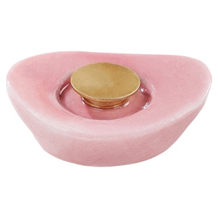 创意陶瓷元宝转转底座yoyo酱系列配件可旋转摆件转转乐底座加轴承