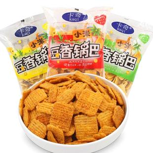 卡奇小米豆香锅巴210g香辣味烧烤味香甜味休闲零食膨化食品小吃