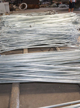 热镀锌拉线地锚161500161800电力地线棒双头地锚拉杆拉线棒16*2i.