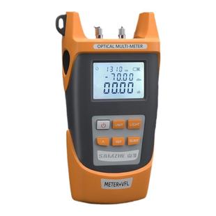 山泽光功率计红光一体机高精度迷你光衰测试仪器光纤检测仪表光源收光器