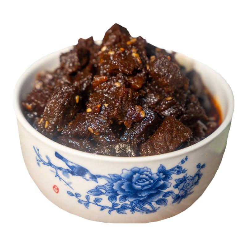 牛肉干香辣五香四和种风味牛肉粒