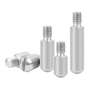 304不锈钢GB831一字开槽外螺纹圆柱销无头台阶螺钉轴位销钉M2-M12