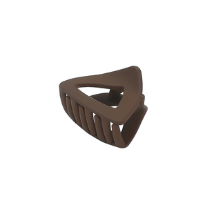 磨砂三角形发夹女潮网红2026年新款高马尾抓夹小众后脑勺夹子头饰