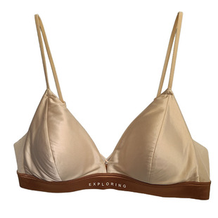 梧桐花开文胸65243性感法式三角杯内衣小胸无钢圈小奶罩2025新款