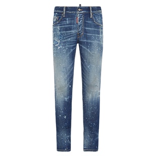 【7折】DSQUARED2/D2次方  男士修身牛仔裤Super twinky