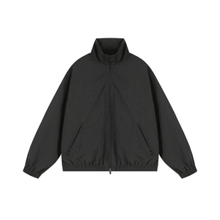 GOOZI MADE cleanfit立领夹克男春季美式复古青少年休闲拉链外套