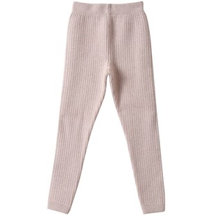 儿童羊绒裤男童羊毛裤女童打底裤中大童保暖裤加厚宝宝秋冬季棉裤