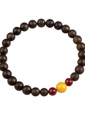 王菲同款沉香手串女天然木质手链