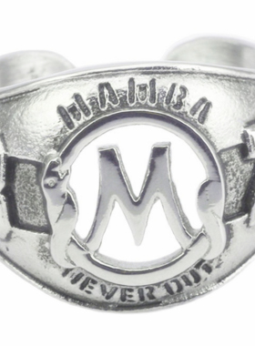 纪念科比黑曼巴钛钢不掉色戒指潮男女复古指环个性湖人篮球首饰品