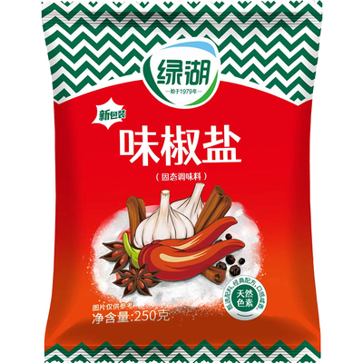 绿湖鱿鱼花生米炸鸡排味椒盐粉