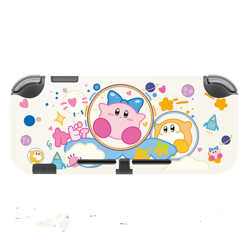 switch lite彩壳ns配件主机壳游戏主机套动漫主题tpu软性质感彩壳