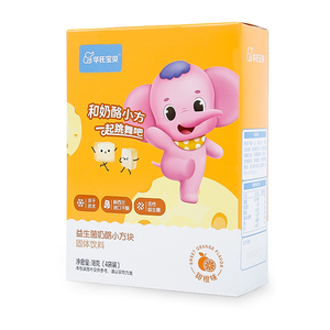 华氏宝贝益生菌奶酪小方块即食奶酪新西兰牛奶休闲零食