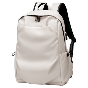 背包男士双肩包休闲轻便工作电脑包女差旅防水大学生书包定制logo