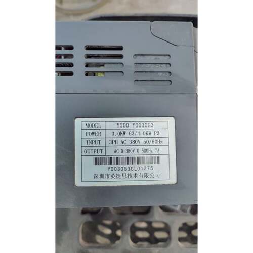 询价-英捷思Y500Y0030G3变频器件可维修