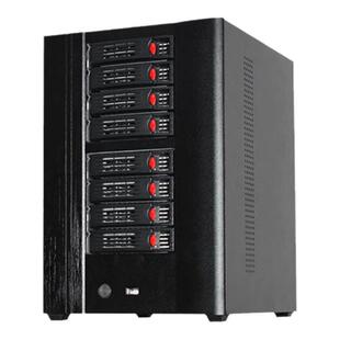 NAS机箱8盘位ITX主板SATA硬盘背板家用存储服务器