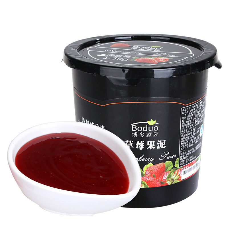 草莓果泥博多家园蓝莓果酱