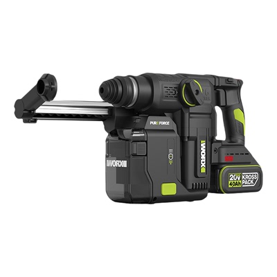 威克士集尘重锤WU391T锂电电锤冲击钻两用电钻电镐大功率打混凝土