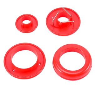 针织大圆机配件纱筒盖子低弹丝盖帽气流纺涤纶丝筒管盖五星高品质