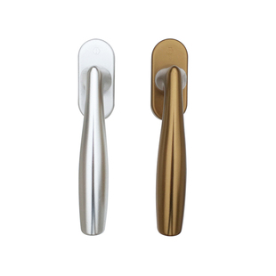 好博门窗配件德国HOPPE进口执手拉手断桥铝门窗0515内开内倒 平开