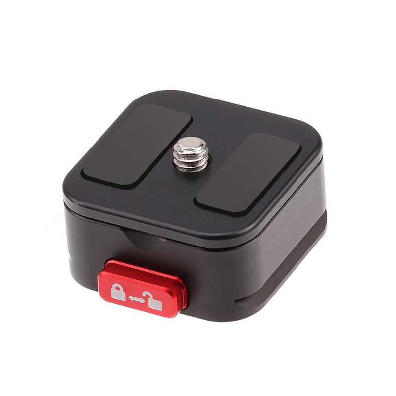 快拆板底座夹座相机配件稳定器运动相机云台三脚架滑轨快装板套装