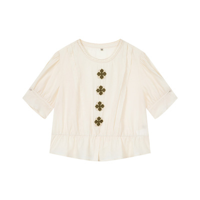 夏季通勤百搭短款冰凉T恤