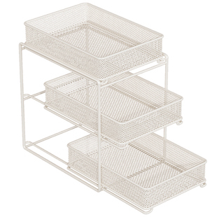 卫生间下水槽置物架洗手池柜内可抽拉洗衣液收纳架台面多功能架子