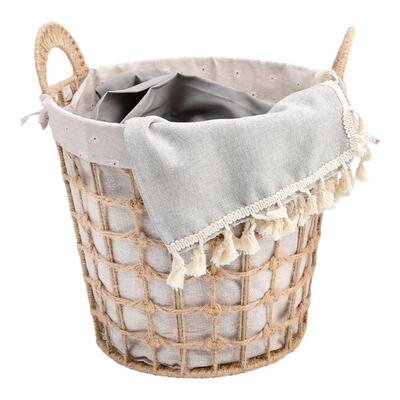 日式仿藤编收纳家用高颜值脏衣篓