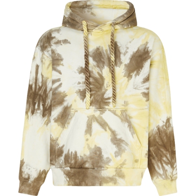 【折扣】BONSAI男女同款宽松扎染棉质帽衫