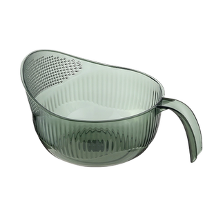加厚淘米神器舀水勺子洗米筛淘米盆厨房家用洗水果洗菜盆沥水篮子