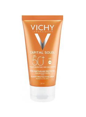 欧洲直邮Vichy薇姿 滋润防晒乳50ml SPF50+ 1-2支装正品