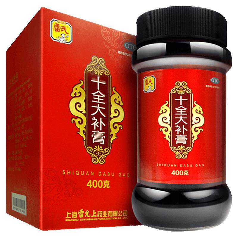 [雷氏]十全大补膏400g*1瓶/盒气血两虚气短心悸温补气血