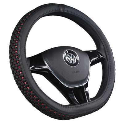 捷达专用四季冰丝方向盘套