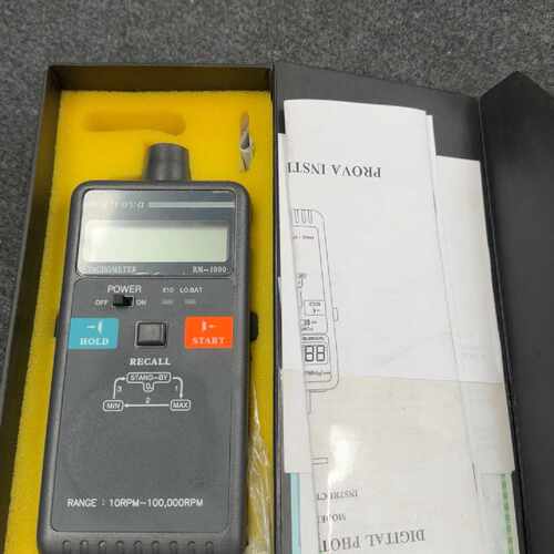 溢价-台湾泰仕转速表转速计转速仪RM-1000,未使用