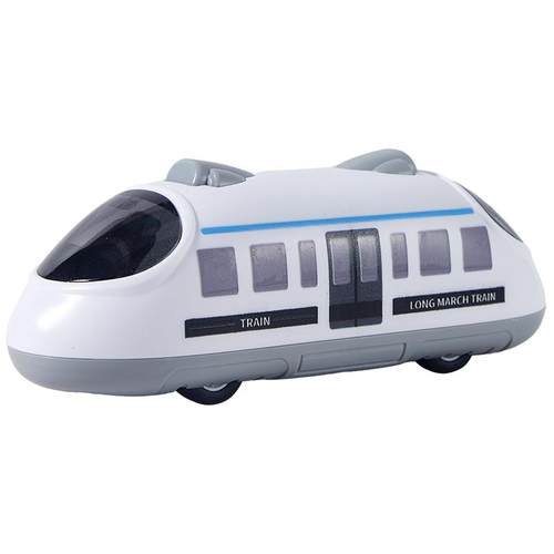 小汽车玩具男孩高铁火车双向回力列车儿童车车惯性玩具1一3岁宝宝