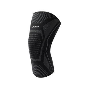 特步护膝运动女跑步专业健身羽毛球跳绳保护套骑行篮球登山男护具