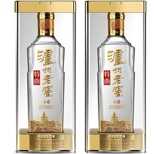 泸州老窖特曲晶彩52度500ml*2瓶双瓶浓香型白酒高度粮食婚宴酒水