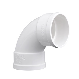 联塑PVC直角弯头90度弯头50 75 110 160 200下水管排污管门弯配件