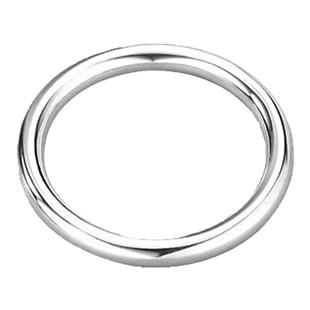 不掉色镀银戒指女生ins小众设计指环简约细素圈光面情侣尾戒小指