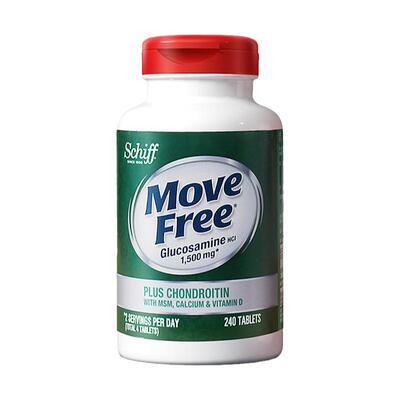 益节MoveFree氨糖+钙一瓶双效