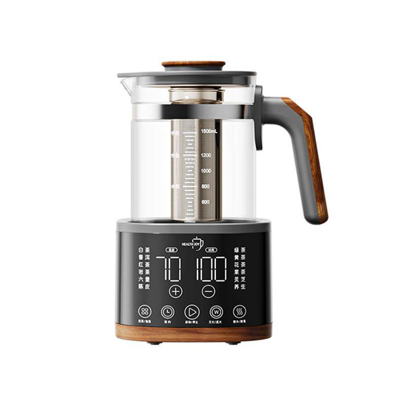 Health joy煮茶器普洱茶专用文武火智能泡茶机家用纯钛材质茶饮机