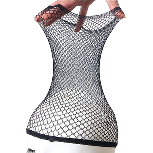 假发网套隐形发网发两头通高弹睡觉不勒头长短发网罩固定压发神帽