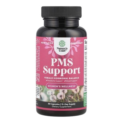 NaturesCraft女性健康PMS支持荷尔蒙平衡周期支持生理期缓解情绪