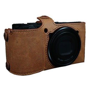 cam-in GR理光GR1GR2GR3相机包手工复古真皮套GR3XHDF保护套便携