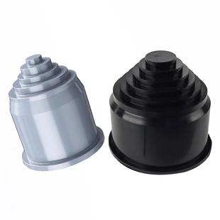 塑料PA波纹管堵头软管橡胶闷头穿线管护口闷盖宝塔头阻燃浪管封口