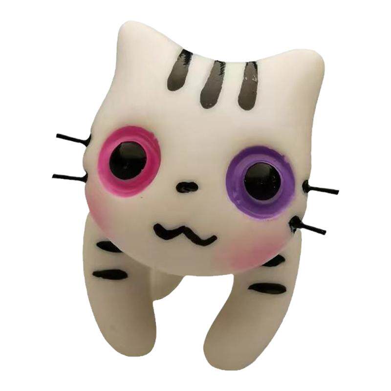 Catmade原创设计手作立体猫耳钉