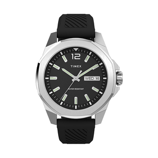 TIMEX天美时Main Street系列日期窗口八角形石英手表男TW2W42900