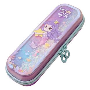 流沙笔袋女生2025新款小学生文具盒一年级儿童铅笔盒文具袋幼儿园